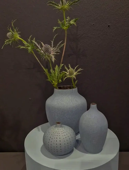 Lindform - Kyoto Vas Sandlight Blue 21 cm