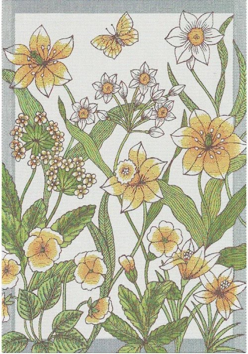 Ekelund - Daffodil P�sklilja Pingstlilja Handduk 35x50 cm