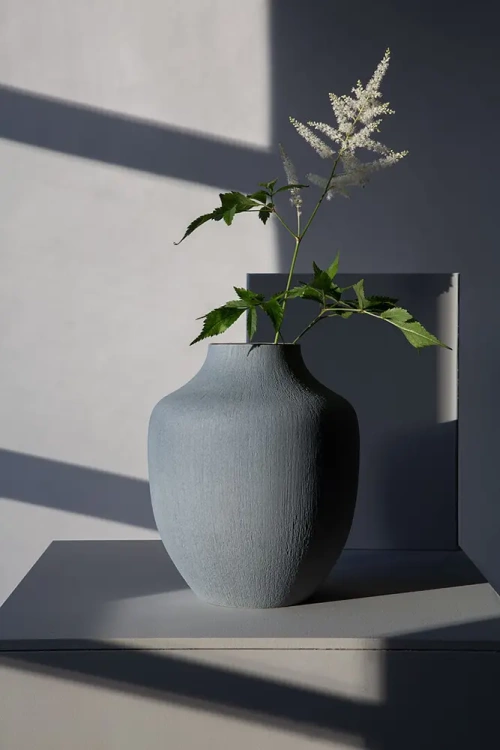 Lindform - Kyoto Vas Sandlight Blue 21 cm