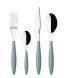 Guzzini - Feeling Bestickset Lagoon green 24 delar