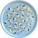 Design Birgit Lidstrm - Styvmorsviol Bricka 38 cm
