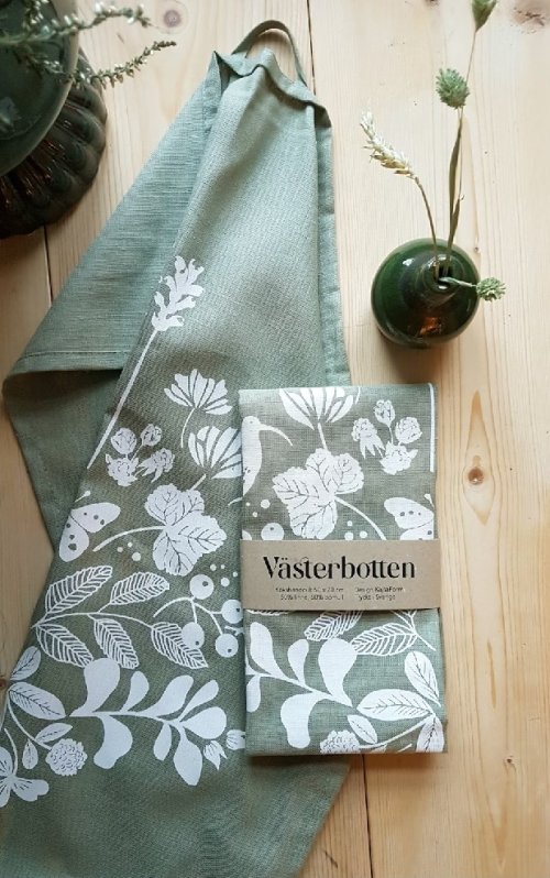 Kajsa Form - Vsterbotten Handduk Grgrn 50x70