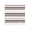 Axlings Linne - Gstabud Pappersservetter Brun/Vit 40x40 cm